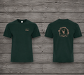 T-shirt vert foncé