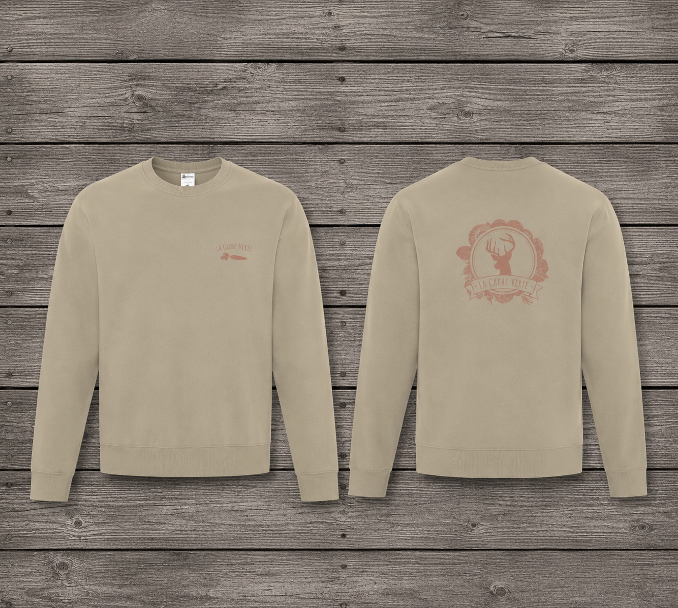 Crewneck sable