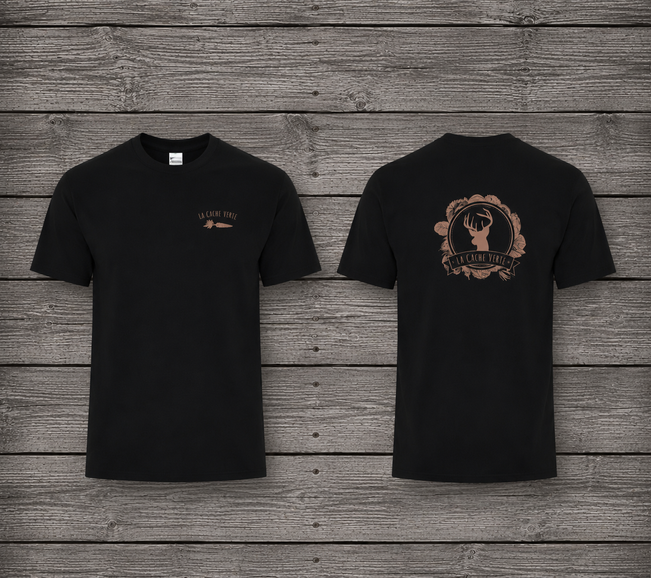 T-shirt noir