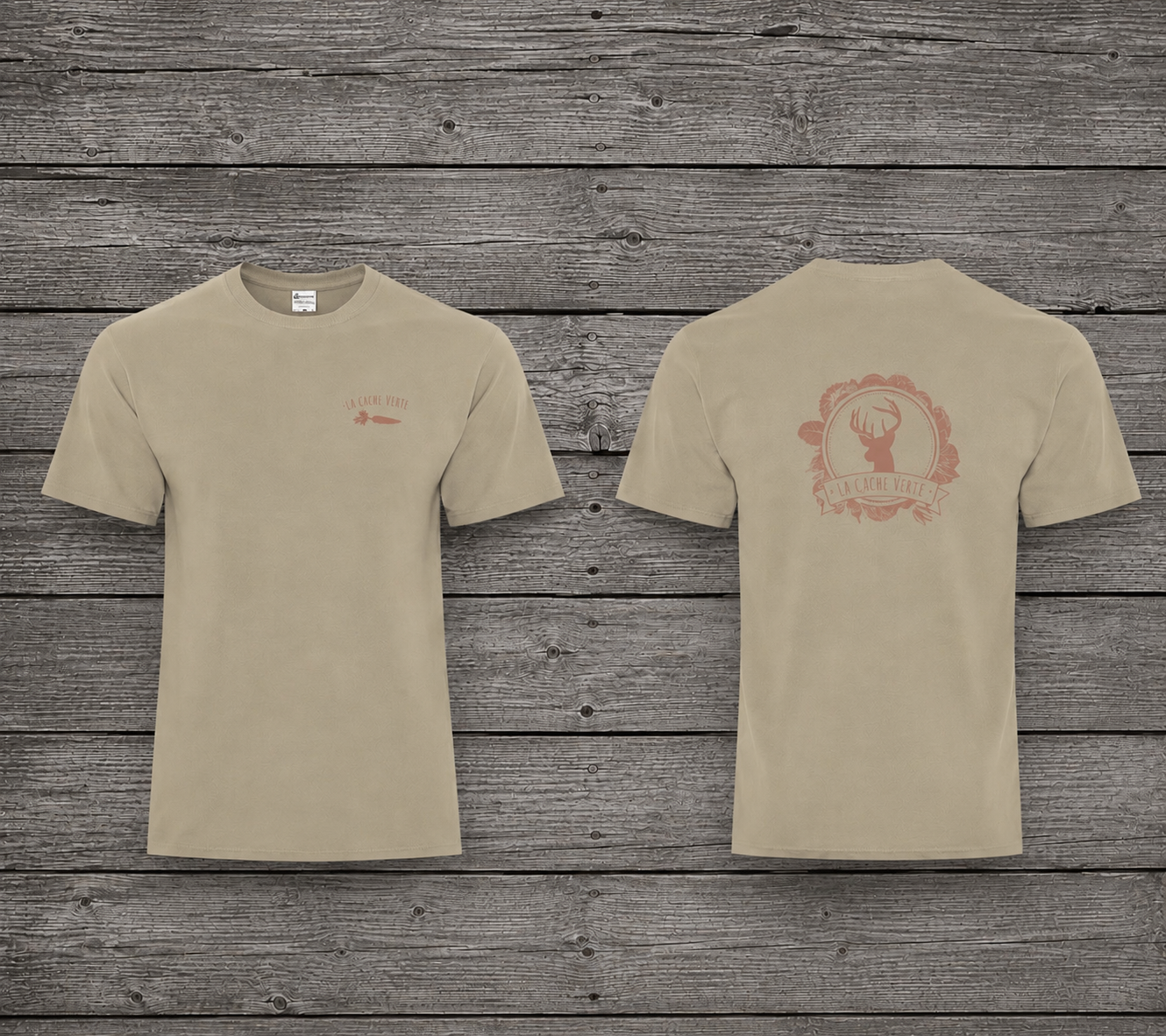 T-shirt sable